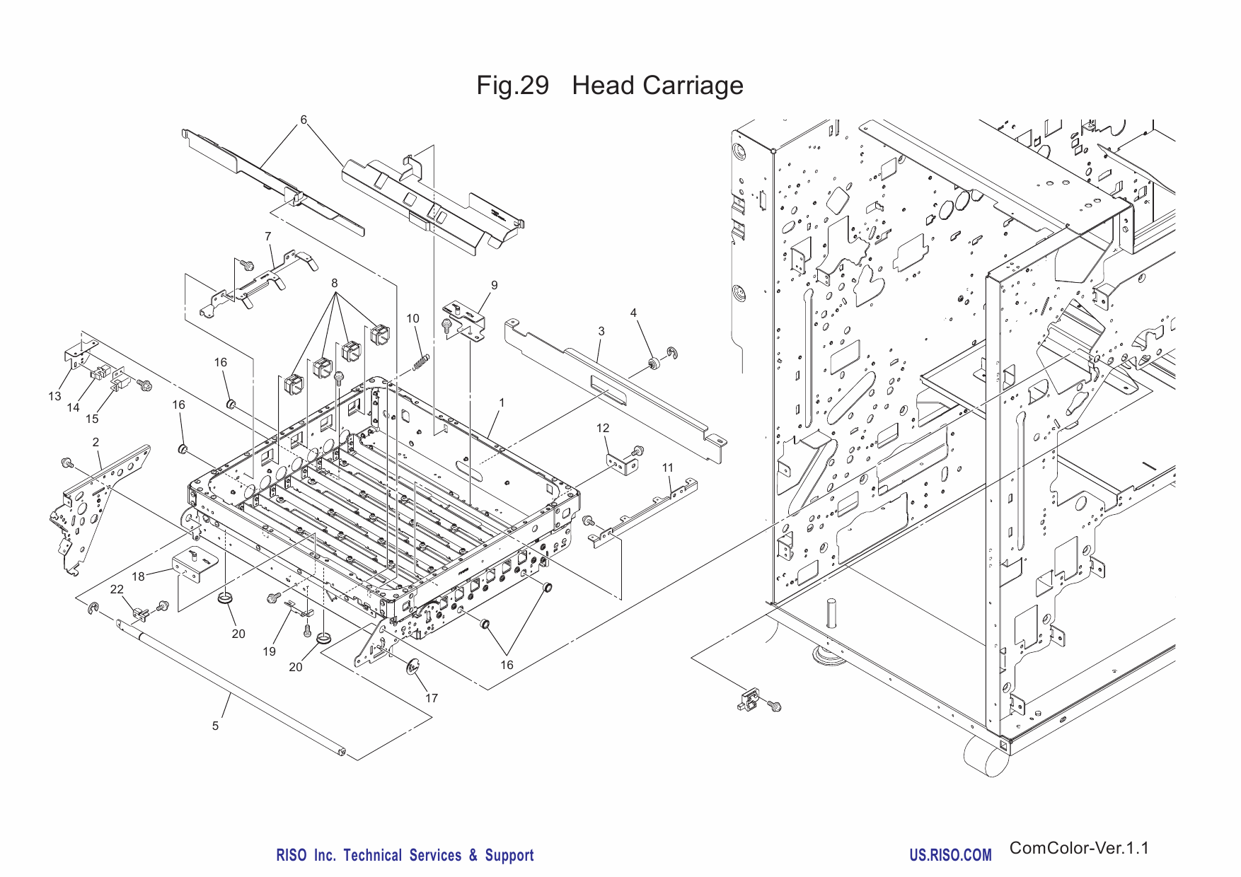 RISO ComColor Series Parts List Manual-6